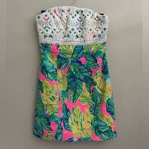 Lilly Pulitzer Strapless Dress